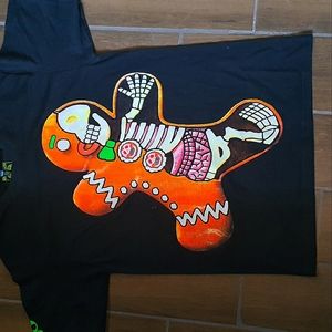 GINGERBREAD EZQUIZO NOEN GLOW GRAPHIC TEE MEXICO CIY LA MERCED IMPORT